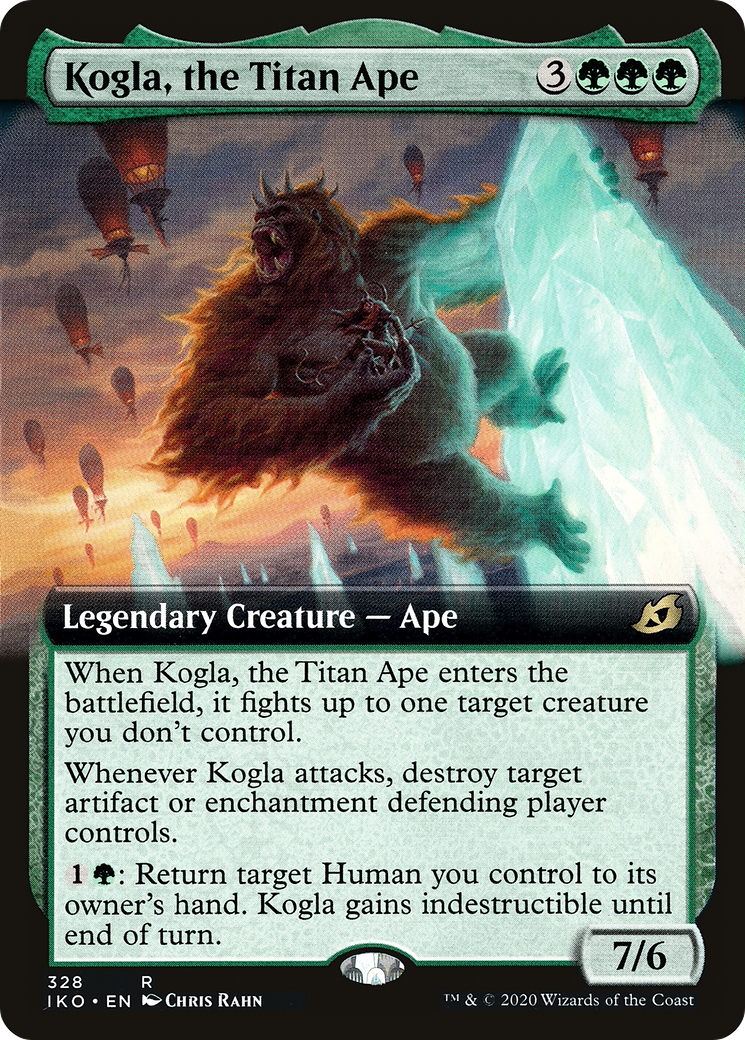 Kogla, the Titan Ape (IKO-328) - Ikoria: Lair of Behemoths: (Extended Art)
