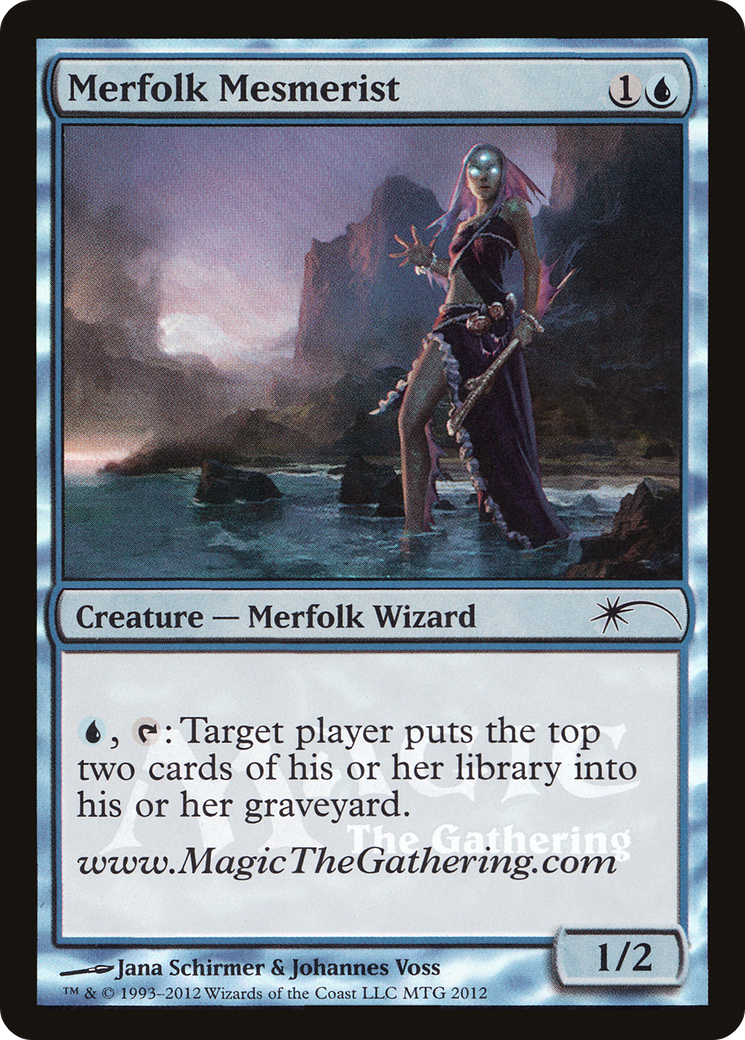 Merfolk Mesmerist (MEDIA-004) - URL/Convention Promos Foil