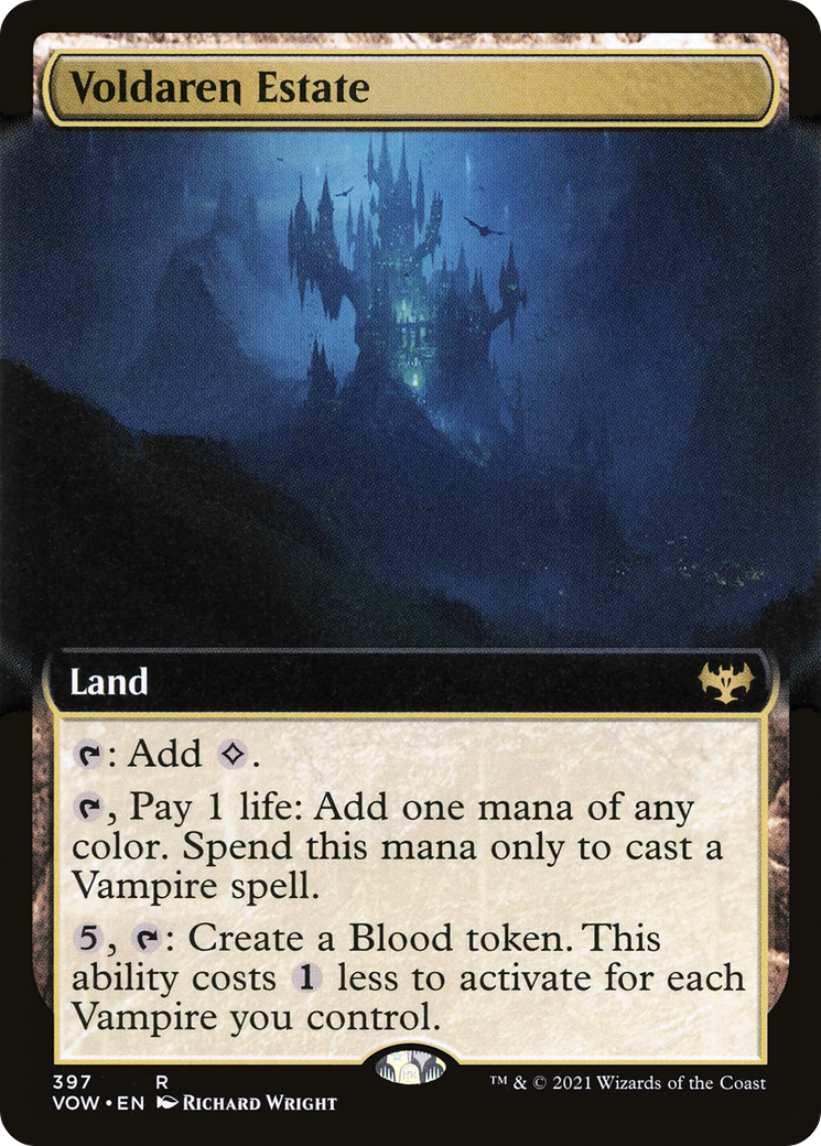 Voldaren Estate (VOW-397) - Innistrad: Crimson Vow: (Extended Art) Foil