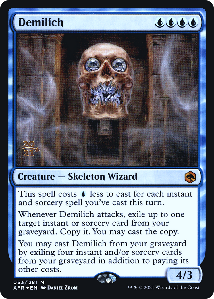 Demilich (PRE-53S) - Adventures in the Forgotten Realms Promos Foil