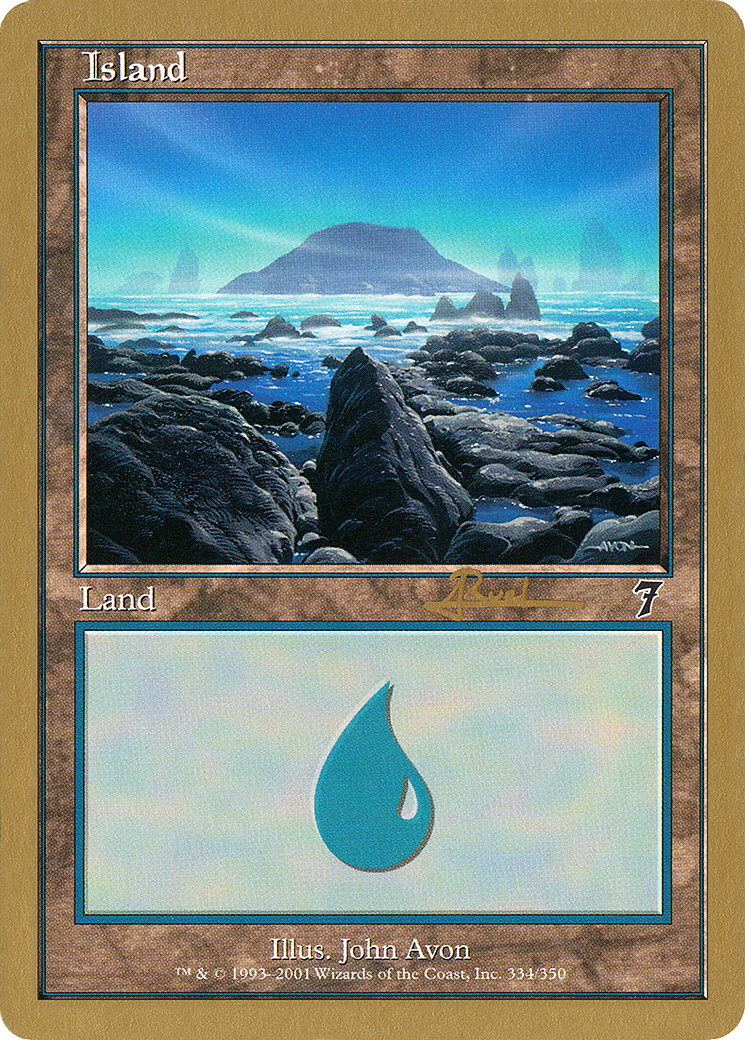Island (WCD-) - World Championship Decks 2001