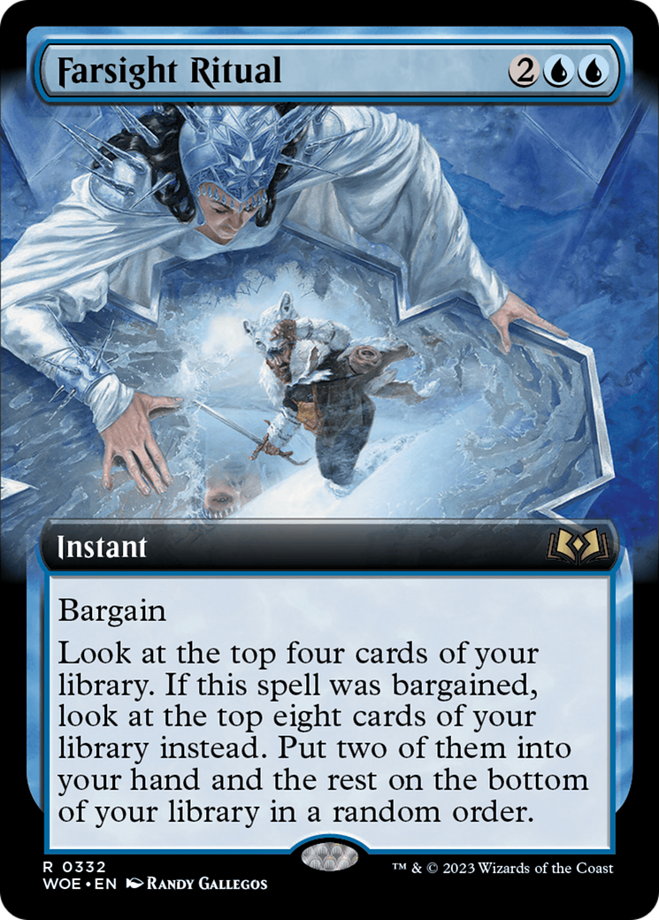 Farsight Ritual (WOE-332) - Wilds of Eldraine: (Extended Art)