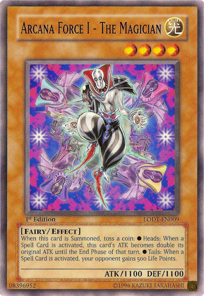 Arcana Force I - The Magician (LODT-EN009) - Light of Destruction 1st Edition