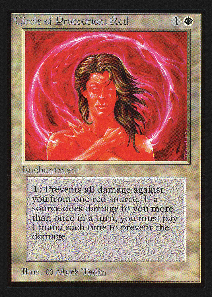 Circle of Protection: Red (IED-013) - Intl. Collectors' Edition