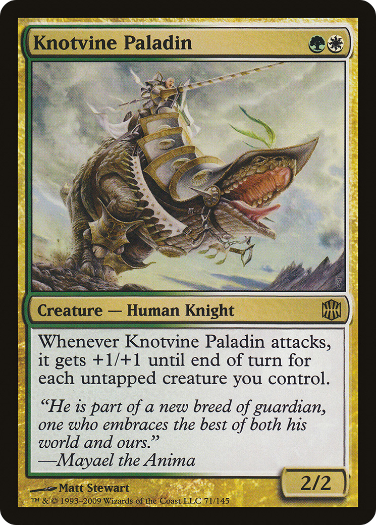 Knotvine Paladin (ARB-071) - Alara Reborn