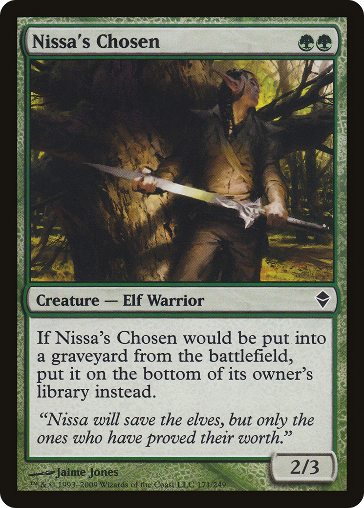 Nissa's Chosen (ZEN-171) - Zendikar