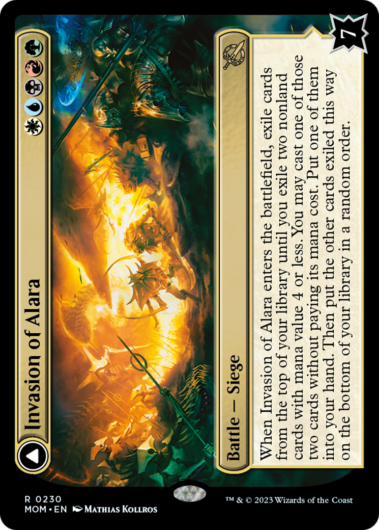 Invasion of Alara // Awaken the Maelstrom (MOM-230) - March of the Machine Foil