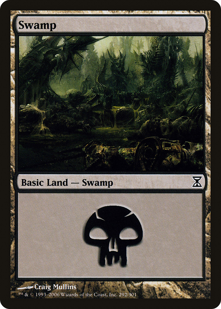 Swamp (TSP-292) - Time Spiral Foil