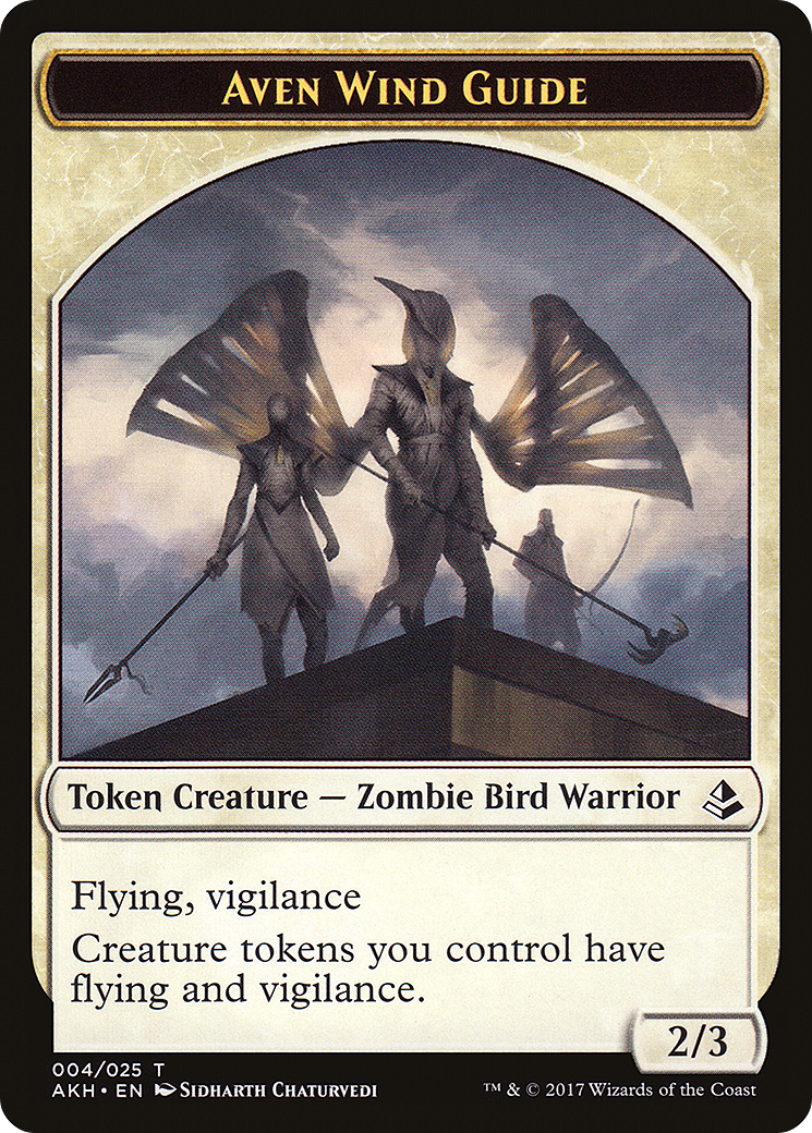Aven Wind Guide (AKH-004) - Amonkhet Tokens