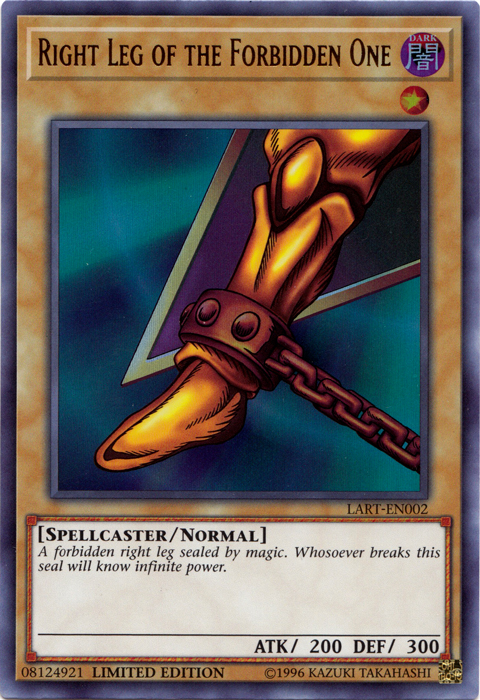 Right Leg of the Forbidden One (LART-EN002) - The Lost Art Promotion Limited