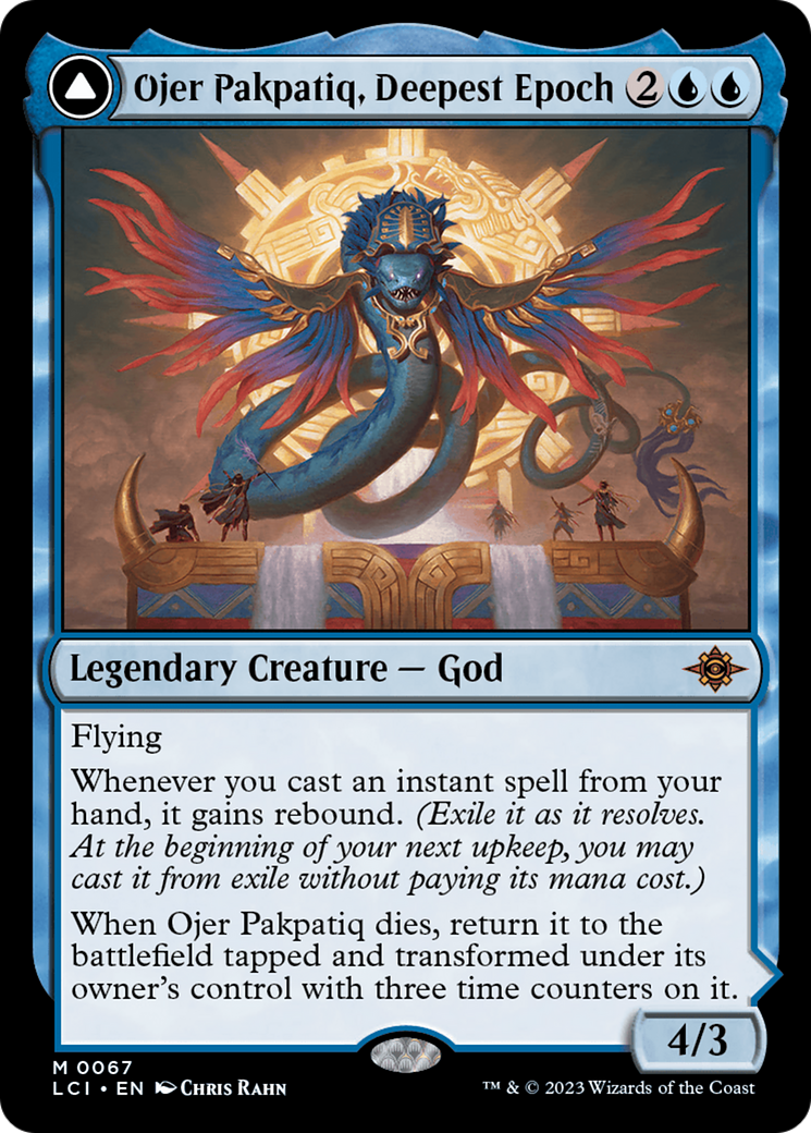 Ojer Pakpatiq, Deepest Epoch // Temple of Cyclical Time (LCI-067) - The Lost Caverns of Ixalan