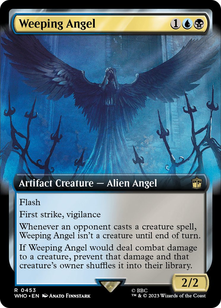 Weeping Angel (WHO-453) - Doctor Who: (Extended Art) Foil