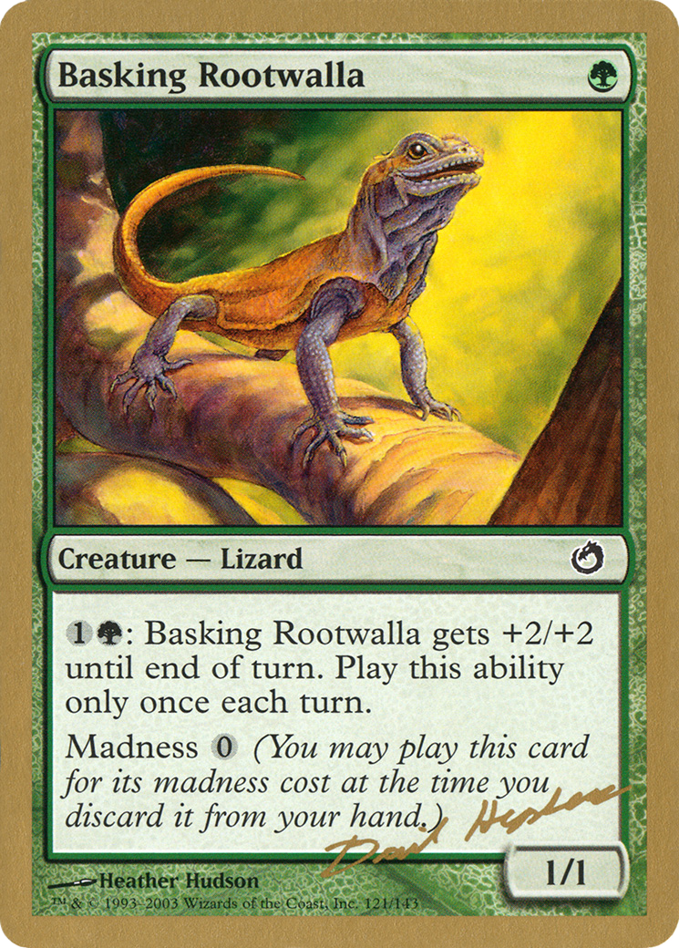 Basking Rootwalla (WCD-) - World Championship Decks 2003