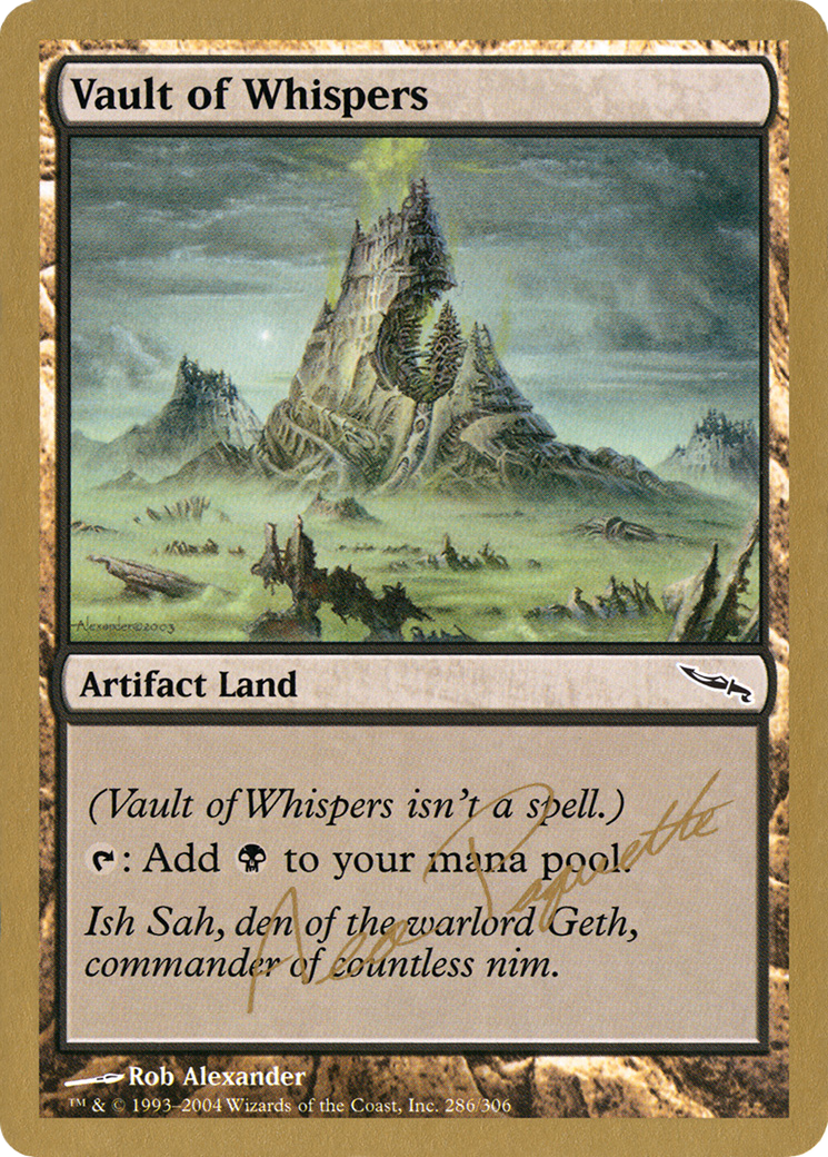 Vault of Whispers (WCD-AP286) - World Championship Decks 2004