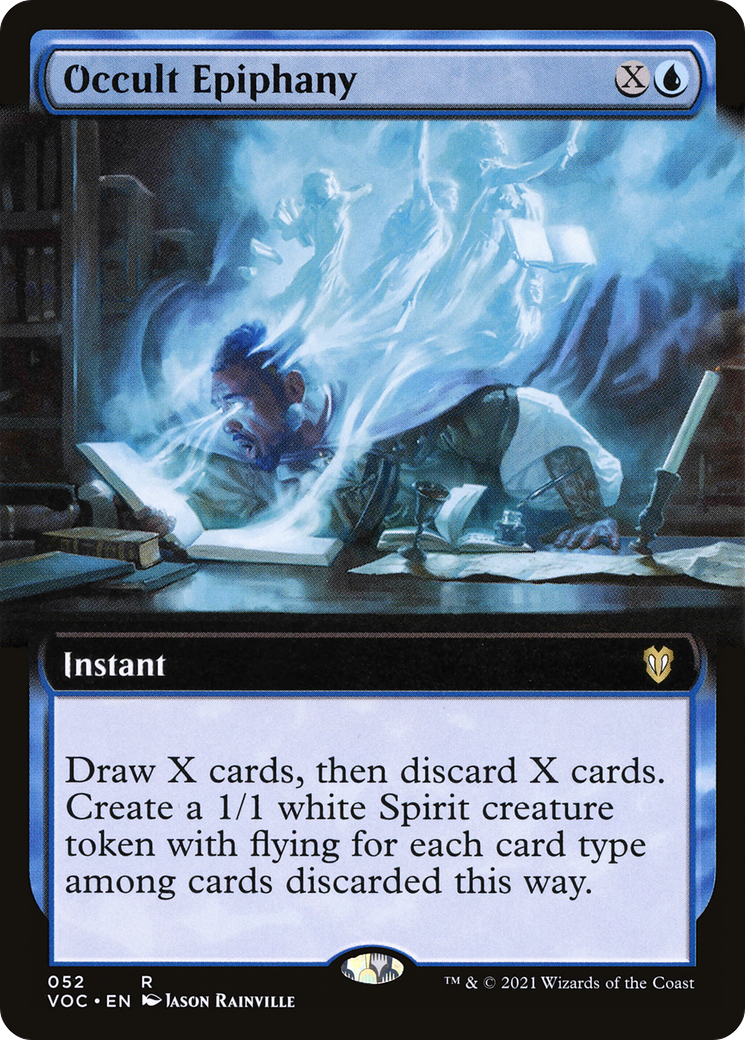 Occult Epiphany (VOC-052) - Crimson Vow Commander: (Extended Art)