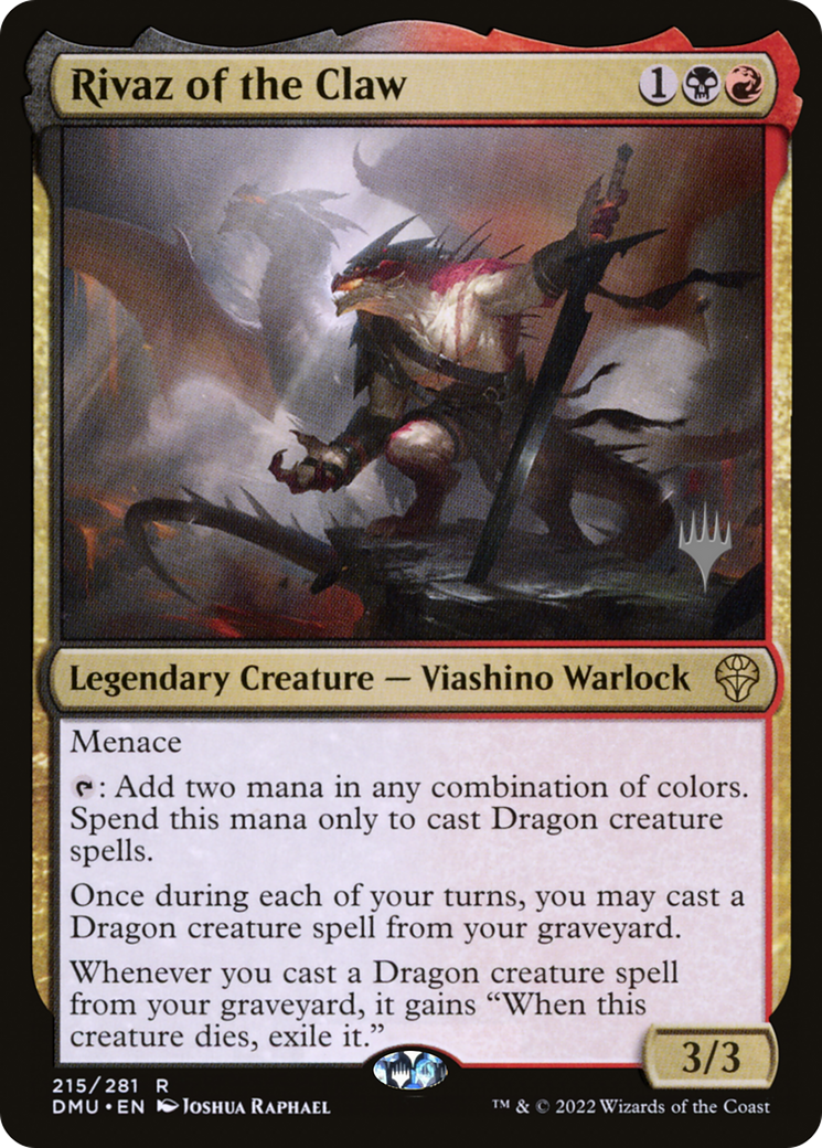 Rivaz of the Claw (PPDMU-215P) - Dominaria United Promos