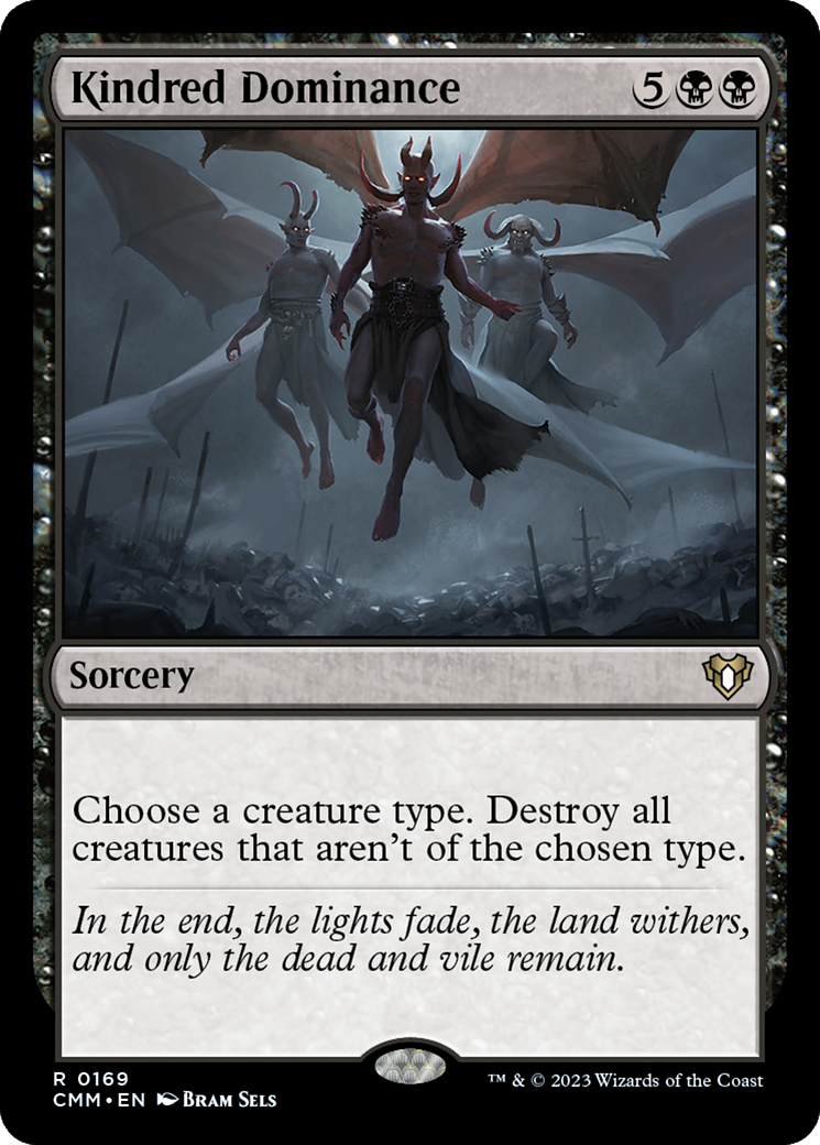 Kindred Dominance (CMM-169) - Commander Masters