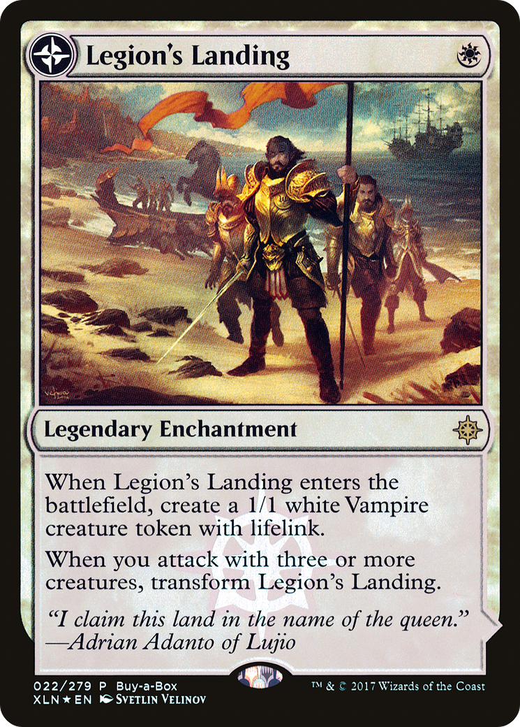 Legion's Landing // Adanto, the First Fort (BABP-022) - XLN Treasure Chest: (compasslanddfc) Foil