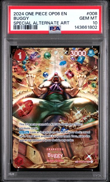 Buggy SP (OP-06) OP03-008 PSA 10