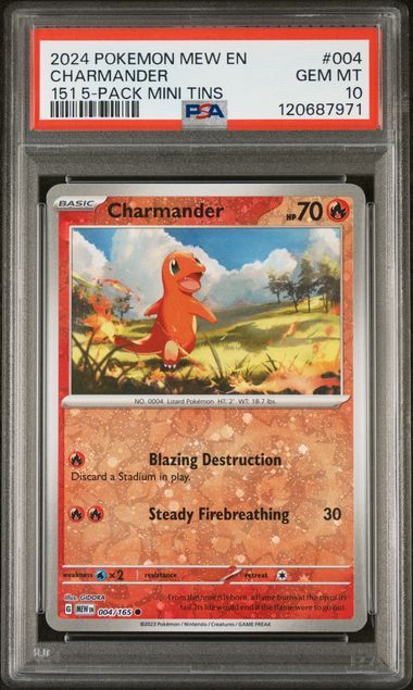 Charmander Costco Exclusive 004 PSA 10