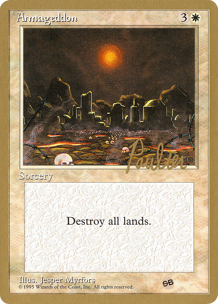 Armageddon (WCD-) - Pro Tour Collector Set