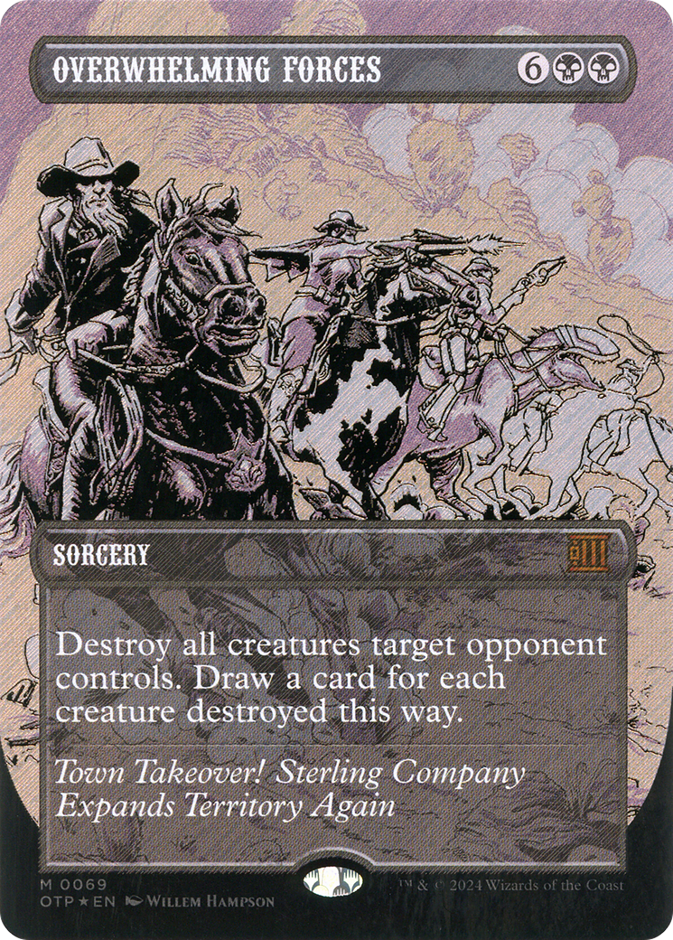 Overwhelming Forces (OTP-069) - Breaking News (Borderless) Foil