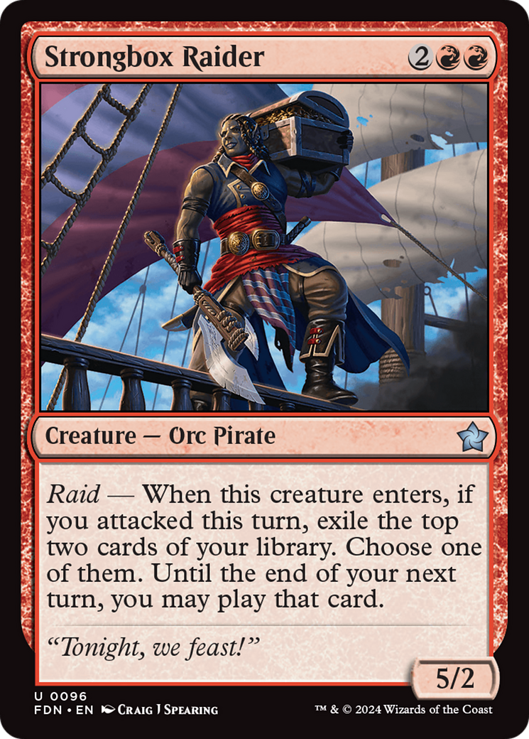 Strongbox Raider (FDN-096) - Foundations