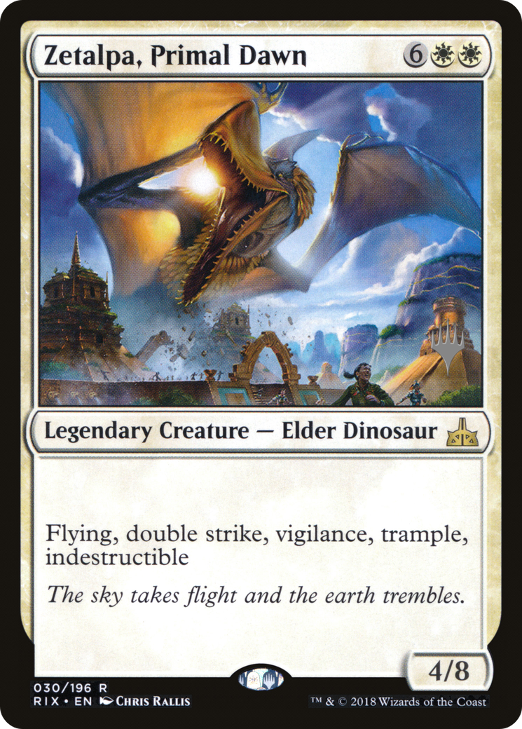 Zetalpa, Primal Dawn (PPM20-30P) - Rivals of Ixalan Promos