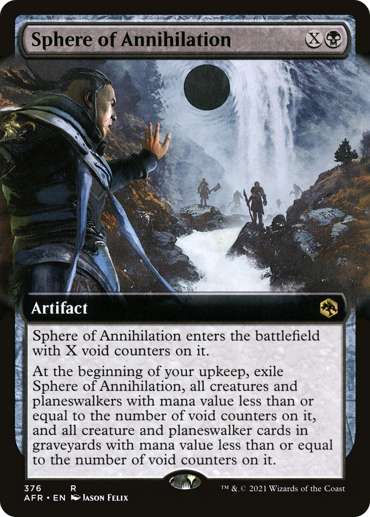 Sphere of Annihilation (AFR-376) - Adventures in the Forgotten Realms: (Extended Art)