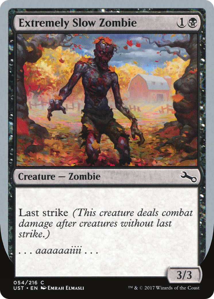 Extremely Slow Zombie (UST-54B) - Unstable Foil