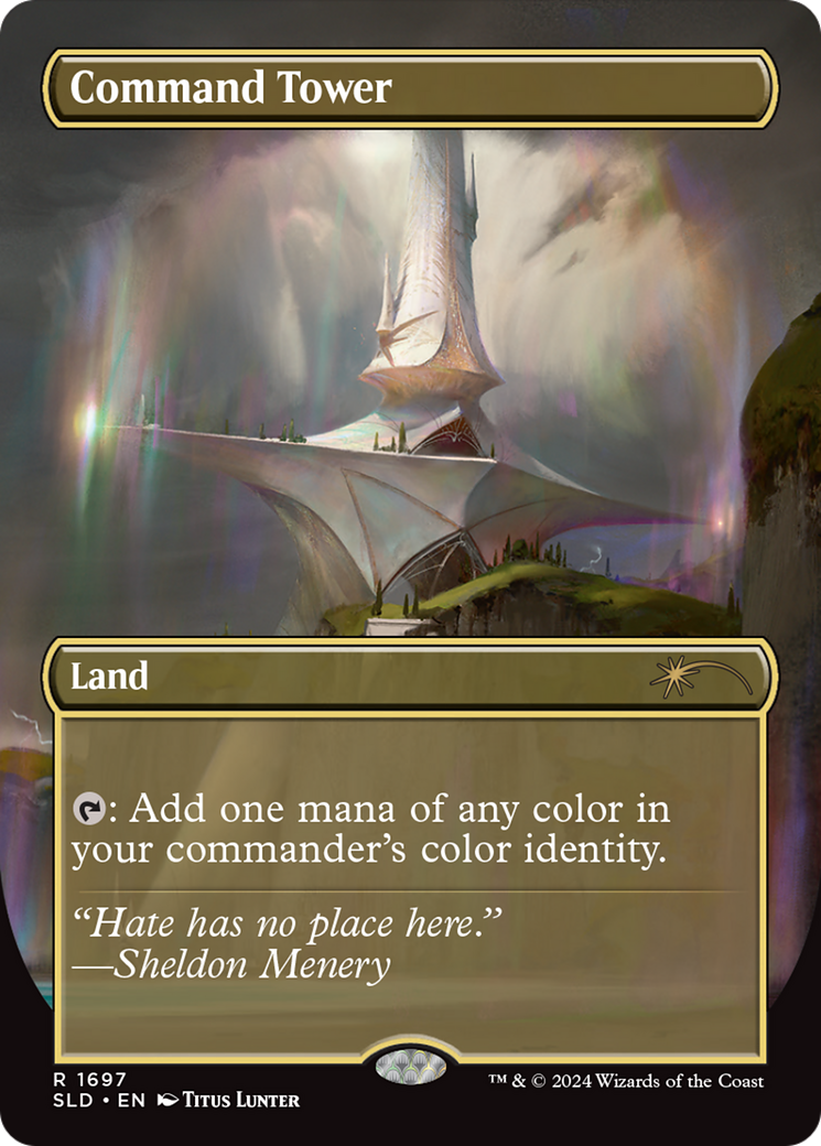 Command Tower (SLD-1697) - Secret Lair Drop (Borderless)