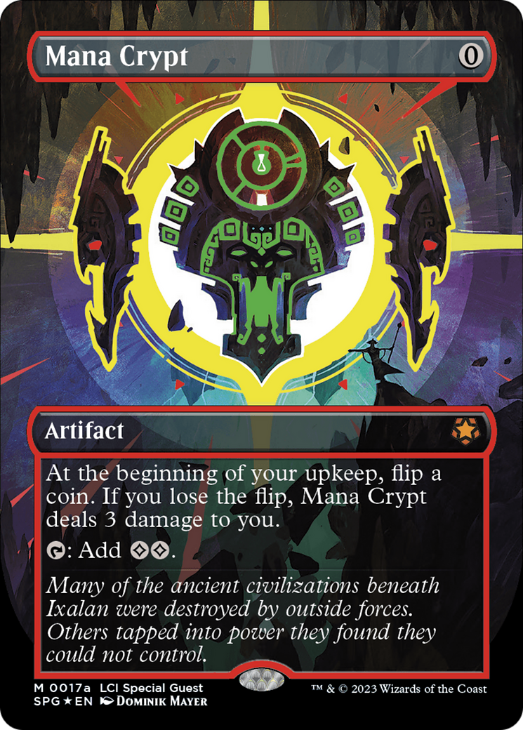 Mana Crypt (SPG-17A) - Special Guests (Borderless) Foil
