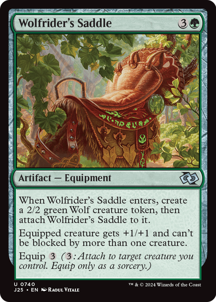 Wolfrider's Saddle (J25-740) - Foundations Jumpstart