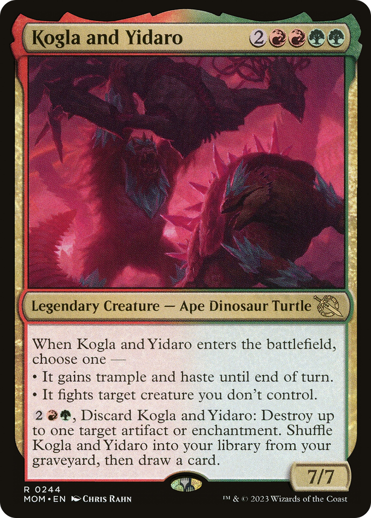 Kogla and Yidaro (MOM-244) - March of the Machine Foil