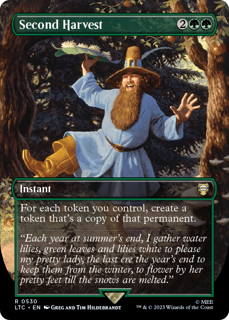 Second Harvest (LTC-530) - Tales of Middle-earth Commander (Borderless) Foil