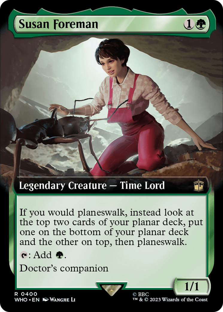 Susan Foreman (WHO-400) - Doctor Who: (Extended Art) Foil