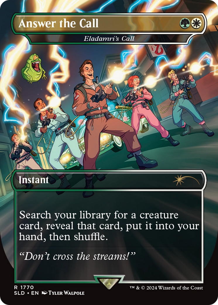Eladamri's Call (SLD-1770) - Secret Lair Drop / Answer the Call (Borderless)