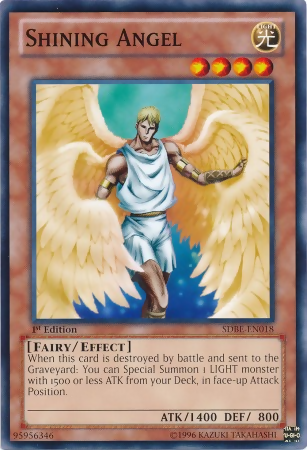 Shining Angel (SDBE-EN018) - Structure Deck: Saga of Blue-Eyes White Dragon Unlimited