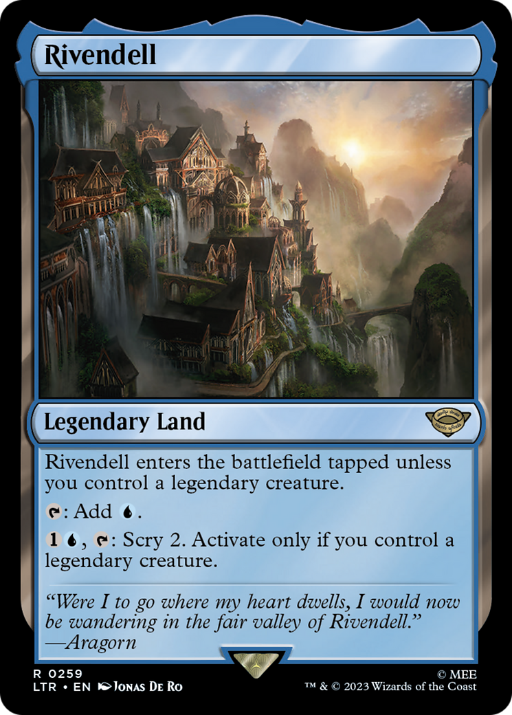 Rivendell (LTR-259) - The Lord of the Rings: Tales of Middle-earth