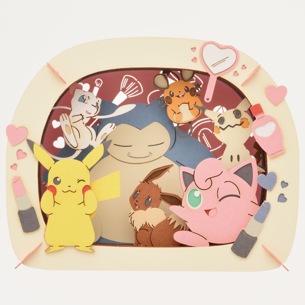 Ensky Paper Theater - Pokemon Heart Cosmetics