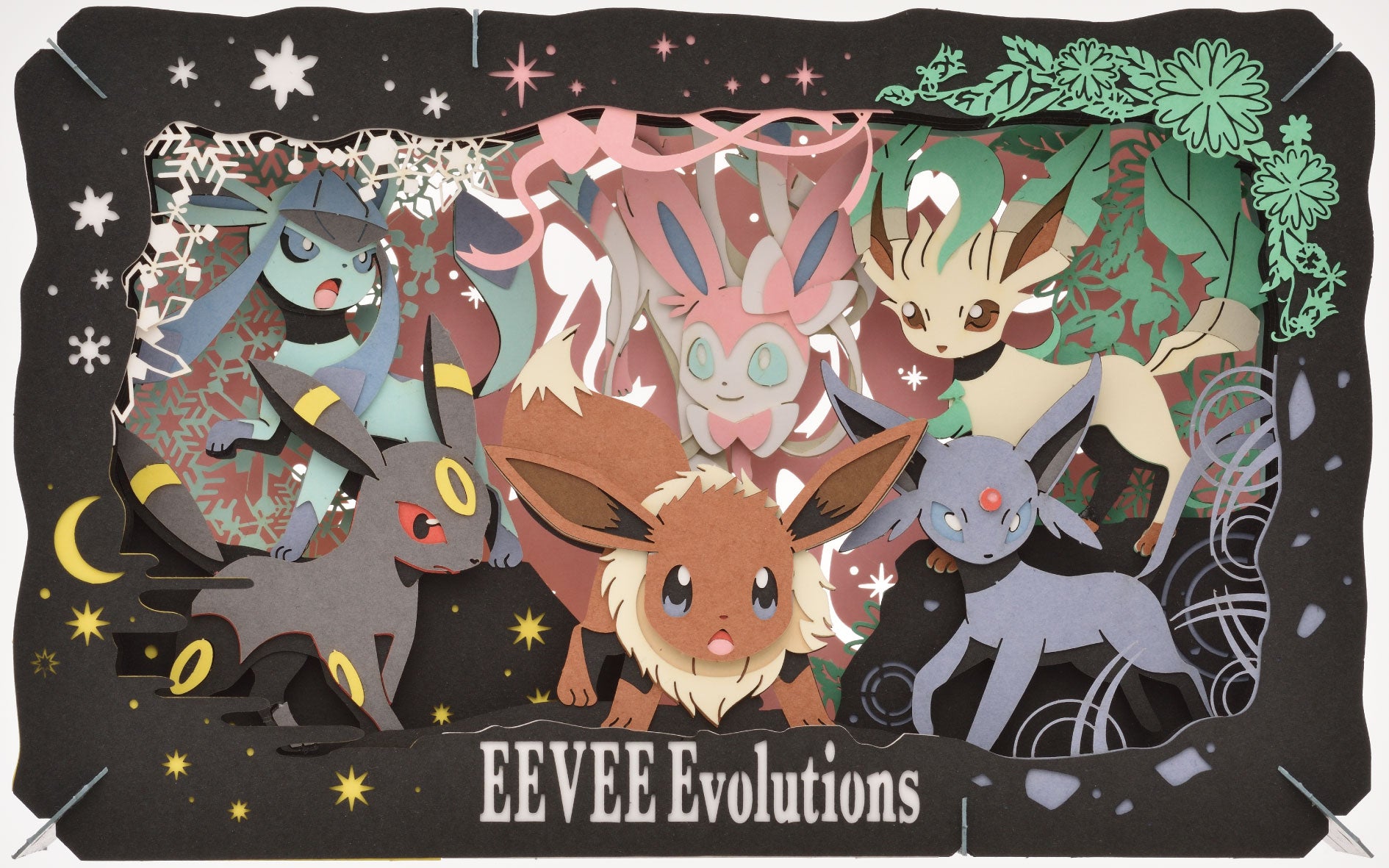 Ensky Paper Theater - Eevee Evolutions 2
