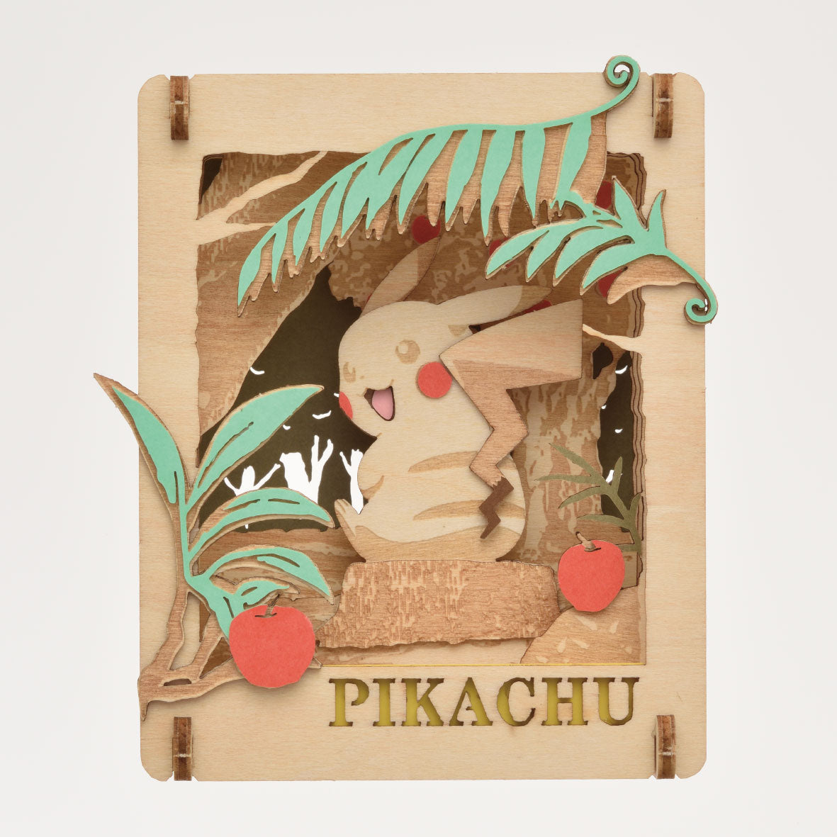 Ensky Paper Theater - Pikachu Found (Woodstyle)