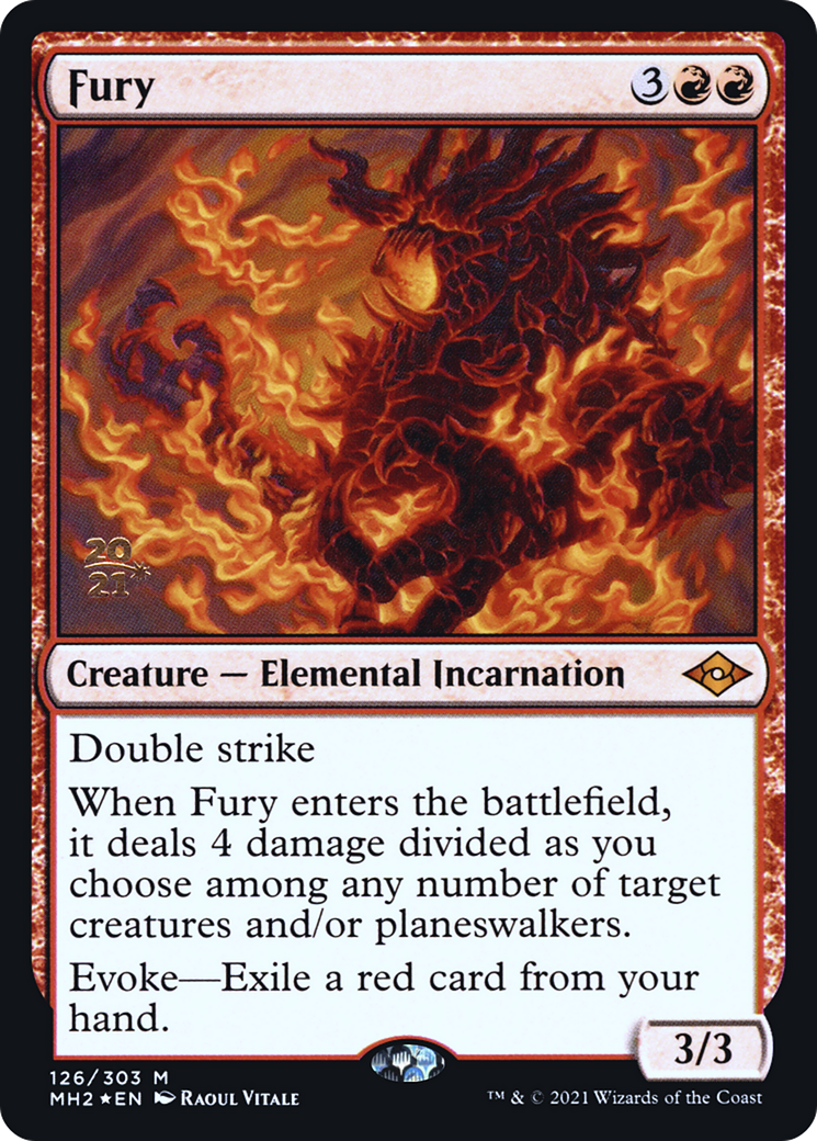 Fury (PRE-126S) - Modern Horizons 2 Promos Foil