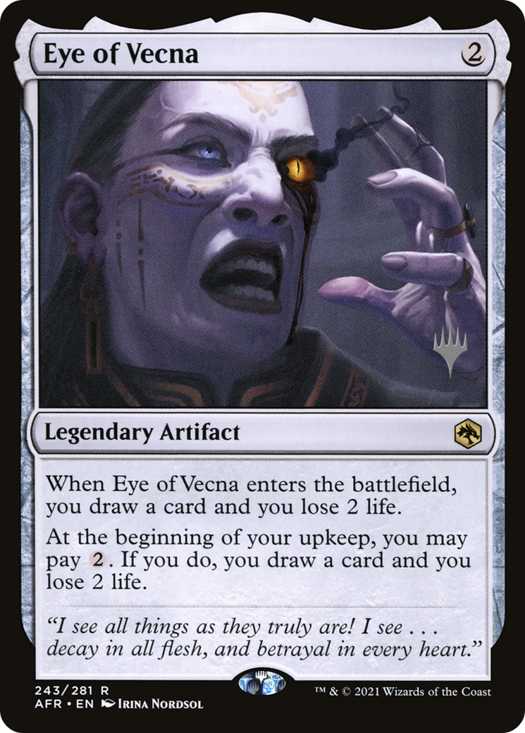 Eye of Vecna (PPAFR-243P) - Adventures in the Forgotten Realms Promos