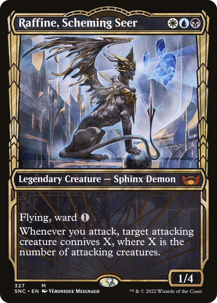 Raffine, Scheming Seer (SNC-327) - Streets of New Capenna: (Showcase)
