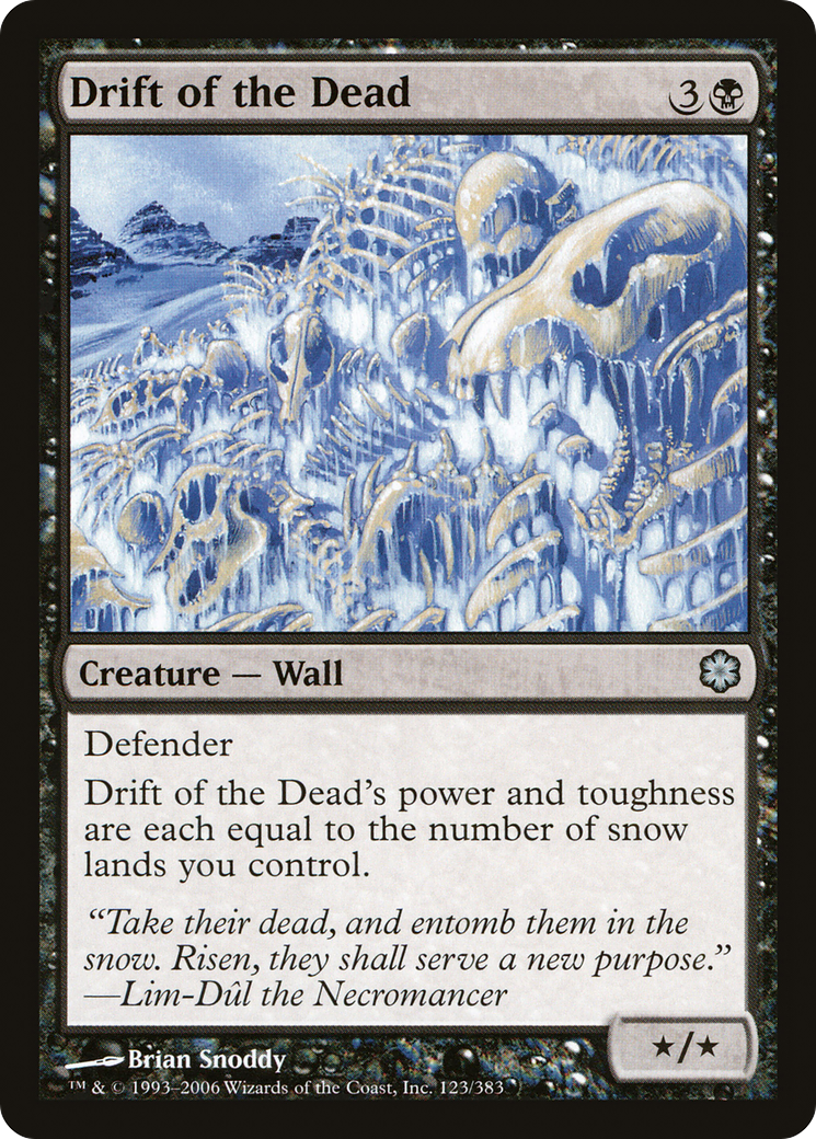 Drift of the Dead (CTD-123) - Coldsnap Theme Decks