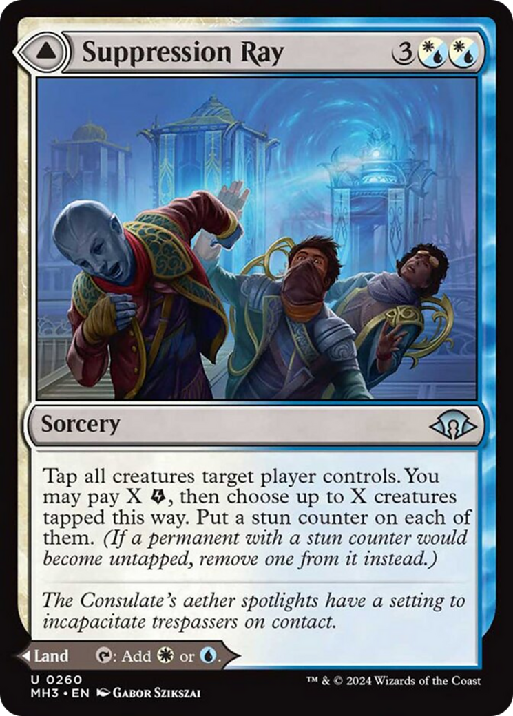 Suppression Ray (MH3-260) - Modern Horizons 3 Foil