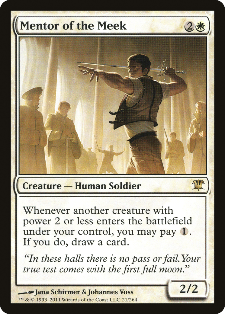Mentor of the Meek (ISD-021) - Innistrad