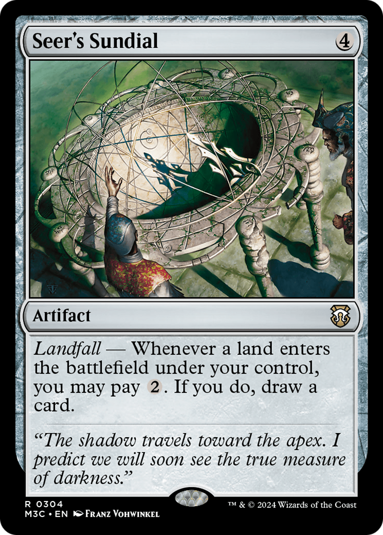 Seer's Sundial (M3C-304) - Modern Horizons 3 Commander Foil
