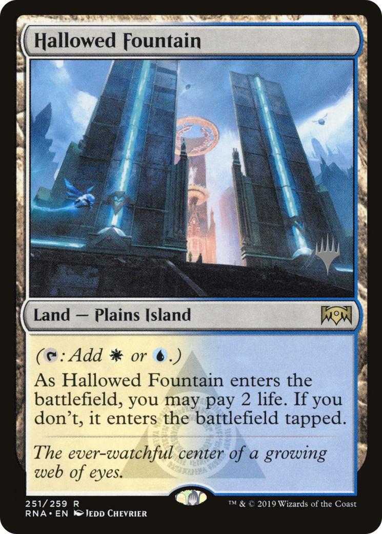 Hallowed Fountain (PPELD-251P) - Ravnica Allegiance Promos Foil